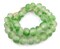 Jumbo Recycled Glass Beads - Beaded Wall Hangings - Extra Large African Sea Glass Beads 21-25mm - The Bead Chest (Green Swirl)